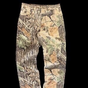 Wrangler Rugged Wear Realtree Camo Pants Mens 32/32 Hunting Outdoor Workwear